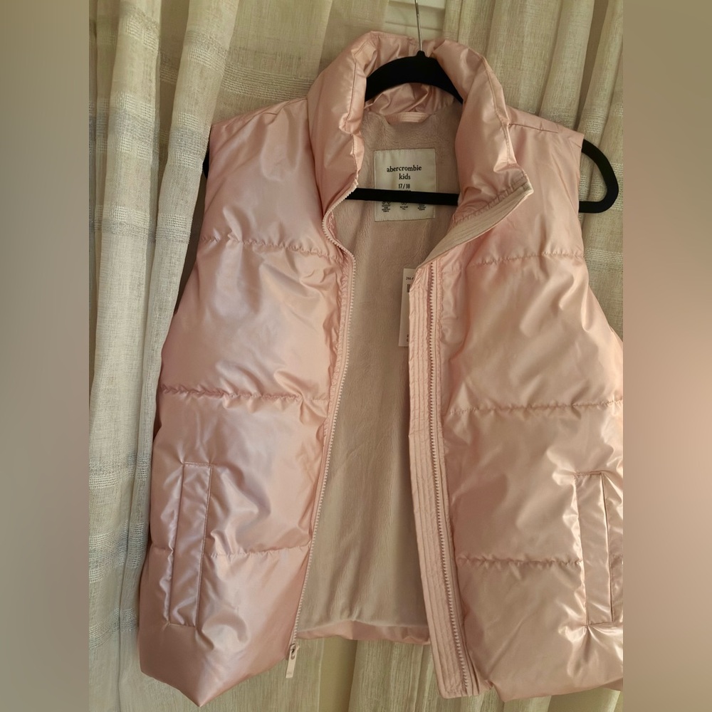Abercrombie & Fitch Soft Pink Kids Vest